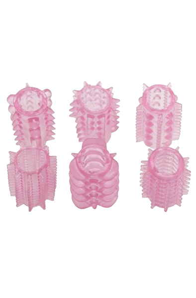 Timeless Flexible Cock Rings 6-pcs - Piršto rankovė 2