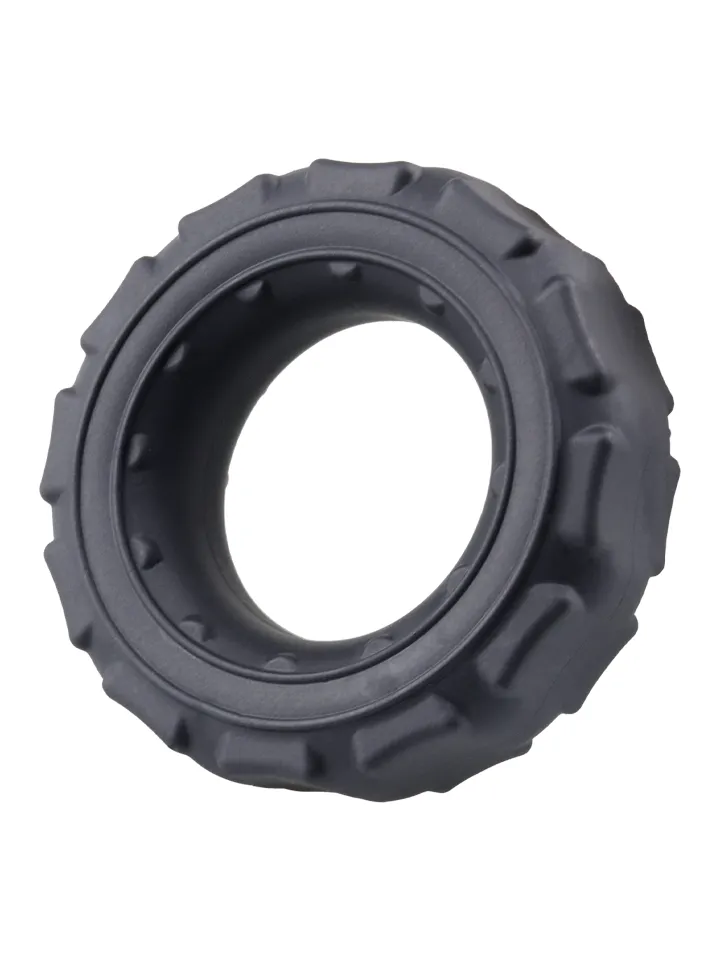 Tire Silicone Cock Ring Black - Gaidžio žiedas 1 [full]