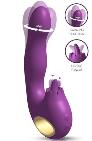 Toka Vibe, Swinging & Stimulating Licking Tongue - Triušio vibratorius 1