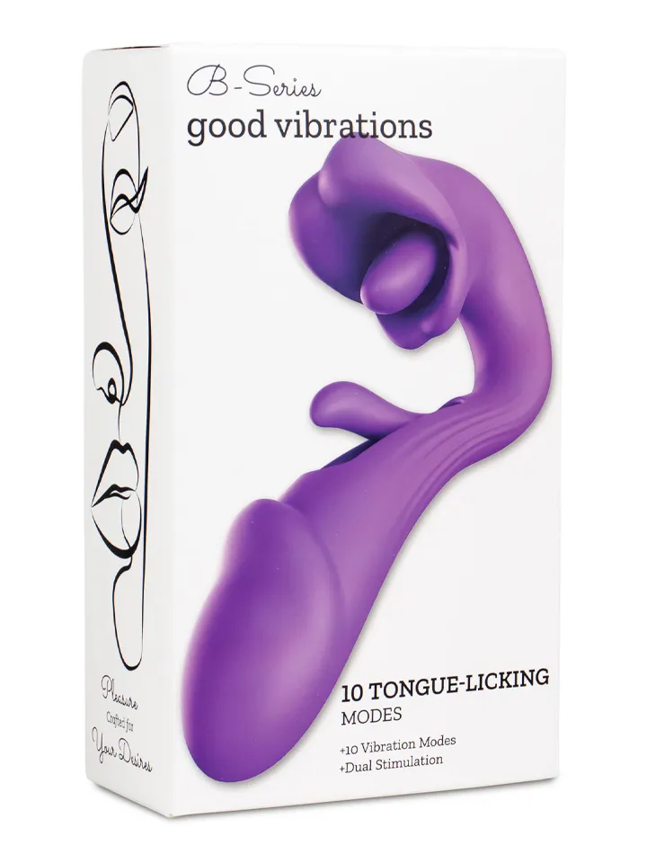 Tongue Flap Dual Vibe Purple - Vibratorius 7 [full]