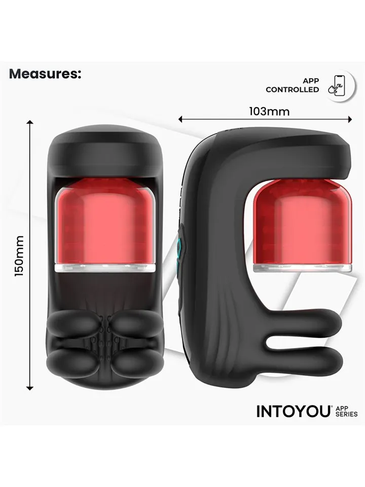 Torky Compressing Rotating App Masturbator - Automatinis masturbatorius 5 [full]