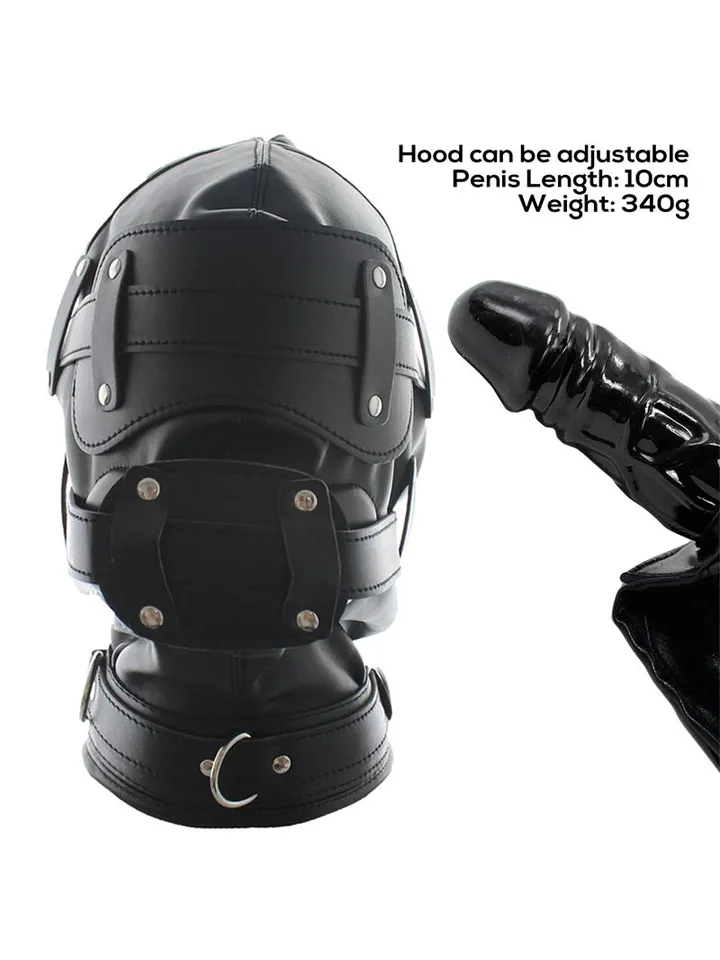 Total Lockdown BDSM Hood - BDSM kaukė 3 [full]
