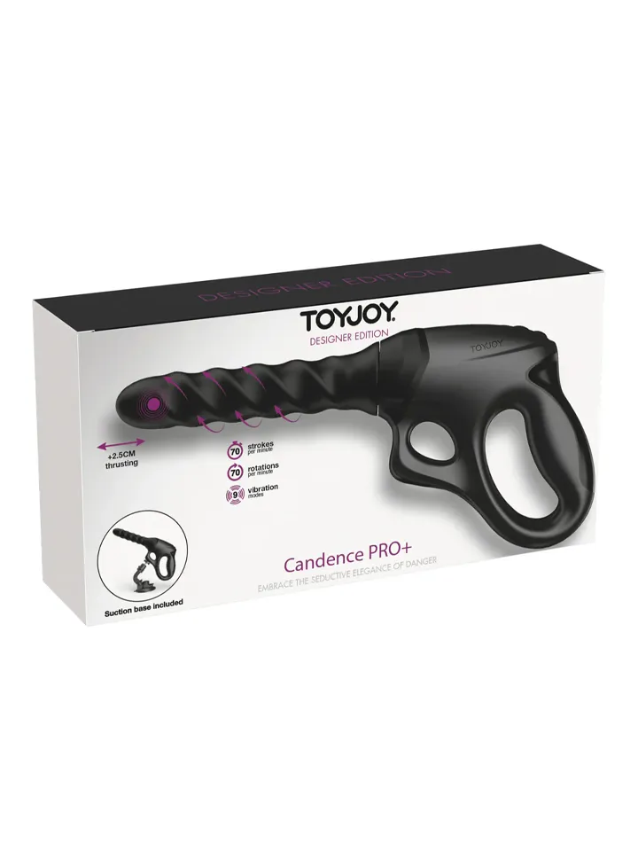 ToyJoy Cadence Fatale PRO+ - Vibruojantis dildo 6 [full]
