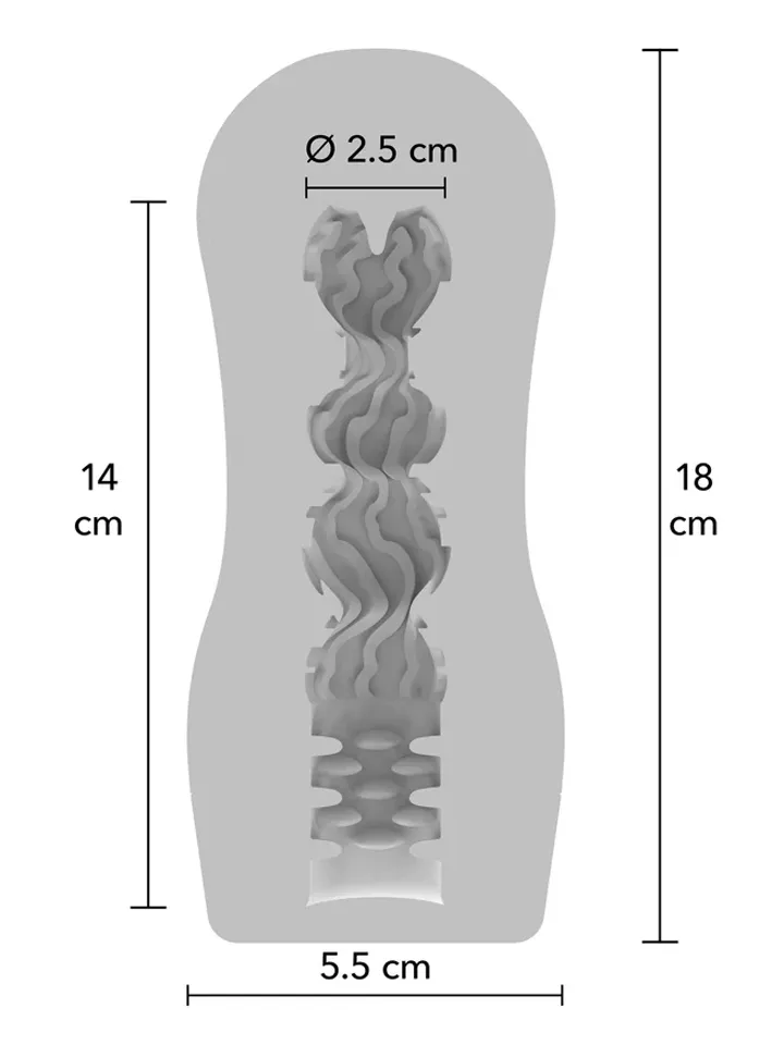ToyJoy Clear Wave Vacuum Stroker - Strokeris 2 [full]