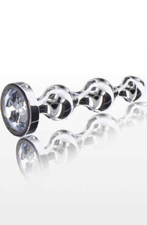 ToyJoy Diamond Star Beads Large - Analinis kaištis metalinis 1