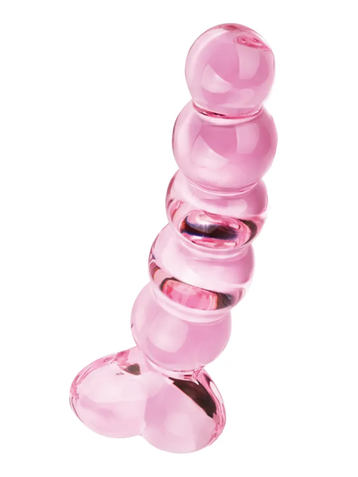 ToyJoy Glass Worxx Crystal Heart Anal Dildo - Stiklas dildo 1 [full]