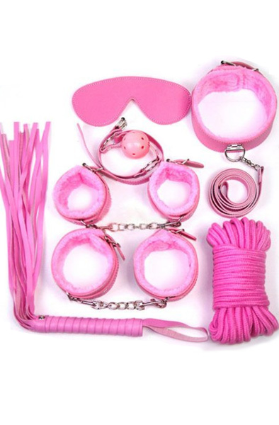 TOYZ4LOVERS Bondage Kit Pink - Vergavimo rinkinys 2