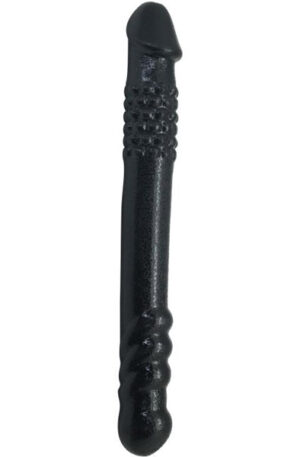 TOYZ4LOVERS Double Dong Black 25 cm - Dvigubas dildo 1