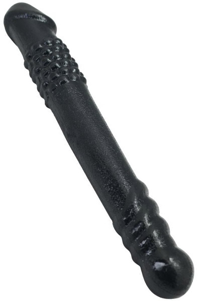 TOYZ4LOVERS Double Dong Black 25 cm - Dvigubas dildo 3