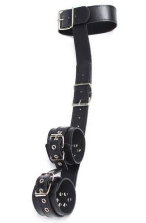 TOYZ4LOVERS Easy Cuffs + Collar Restraint - Pozicijos meistras 1