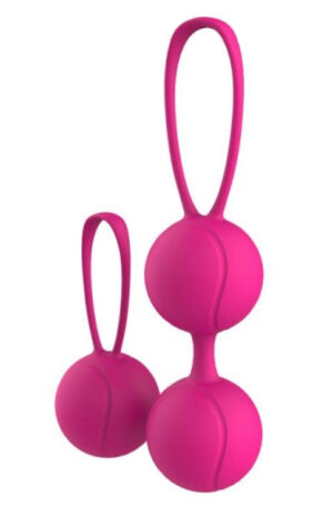 TOYZ4LOVERS Elys Clim Balls Pink - Kegelio rutuliai 1