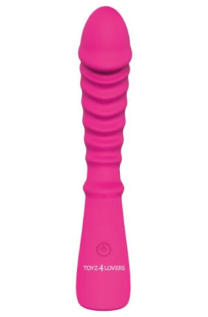 TOYZ4LOVERS Elys Roundish Plot Real Wave Pink - G taško vibratorius 1