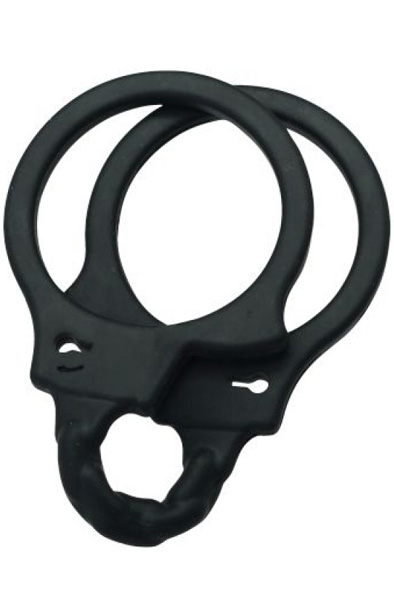 TOYZ4LOVERS Silicone Handcuffs Black - Antrankiai 2