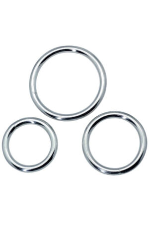 TOYZ4LOVERS Timeless Metal Rings 3 pcs - Gaidžio žiedo rinkinys 1