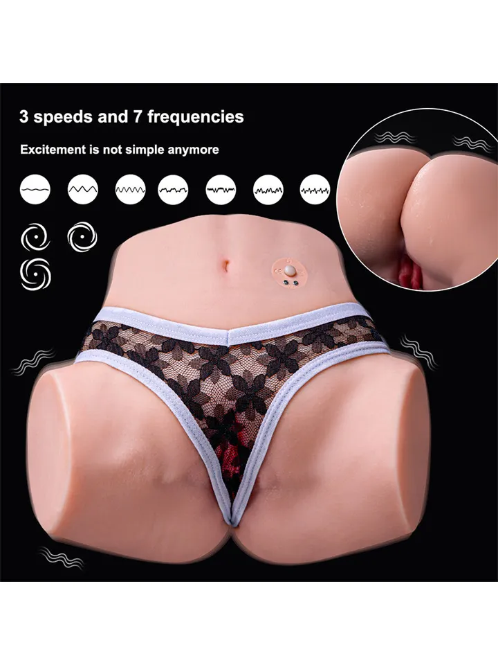 Tracy Vibrating Vagina & Ass 2,9 kg - Sekso lėlė 4 [full]