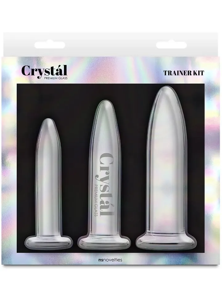 Trainer Kit Clear Glass - Stiklas dildo 3