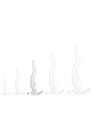 Transparent Lieps Plug Large 25 cm - Analinis dildo 1