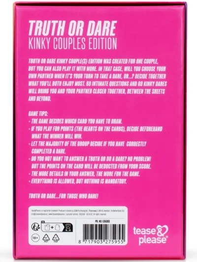 Truth or Dare Kinky Edition For Couples - Sekso žaidimas 3