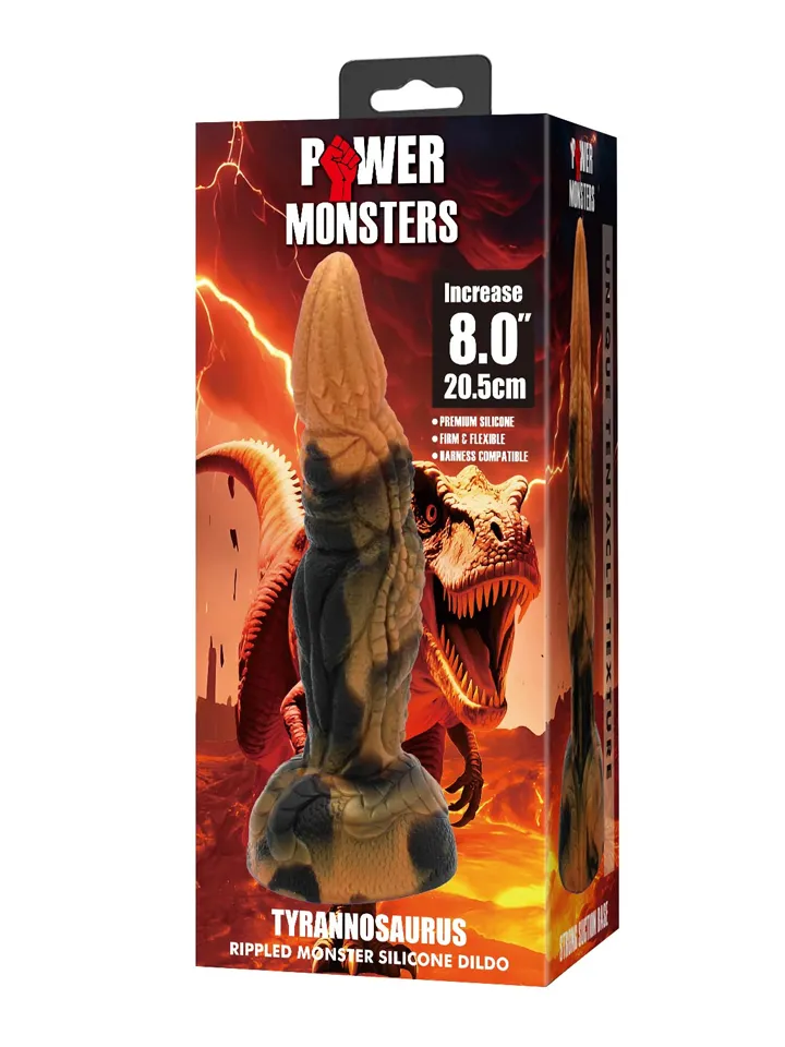 Tyrannosaurus Monster Silicone Dildo 20,5 cm - Dragon dildo 3 [full]