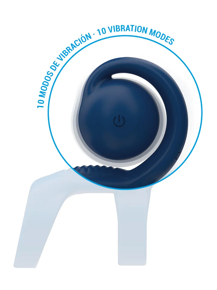 Tyson Cock Ring With Vibrating Ball - Vibruojantis gaidžio žiedas 2 [full]