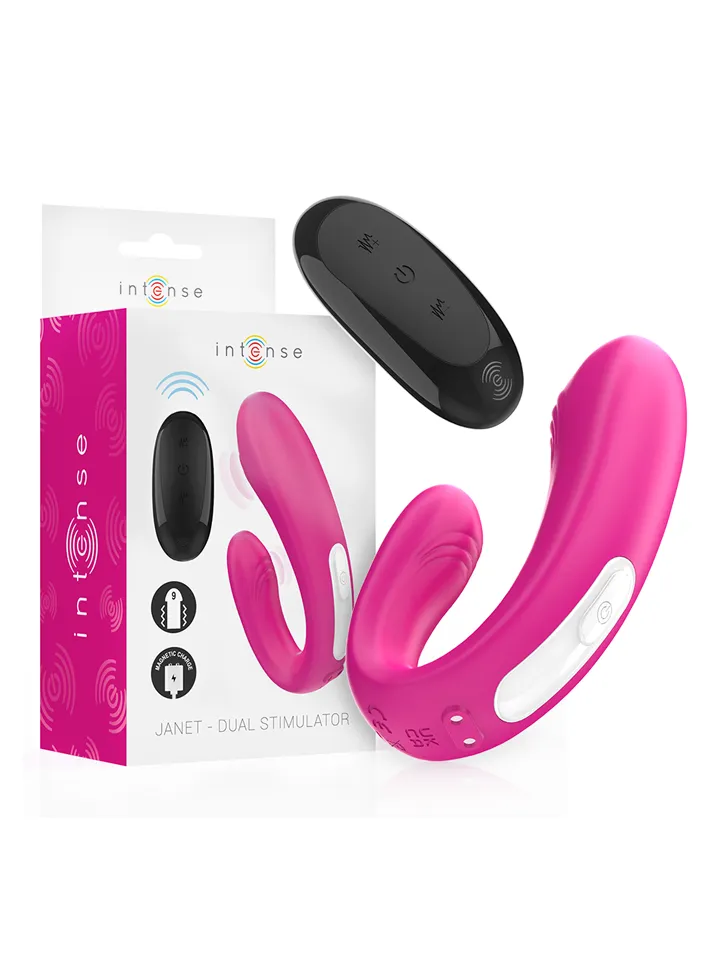 U-shaped Stimulator & Vibrator With Remote Control - Porų vibratorius 4 [full]