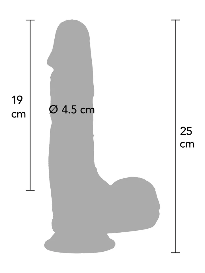 Ultra Realistic Dildo Silicone 25 cm - Gyvenimo dildo 2 [full]