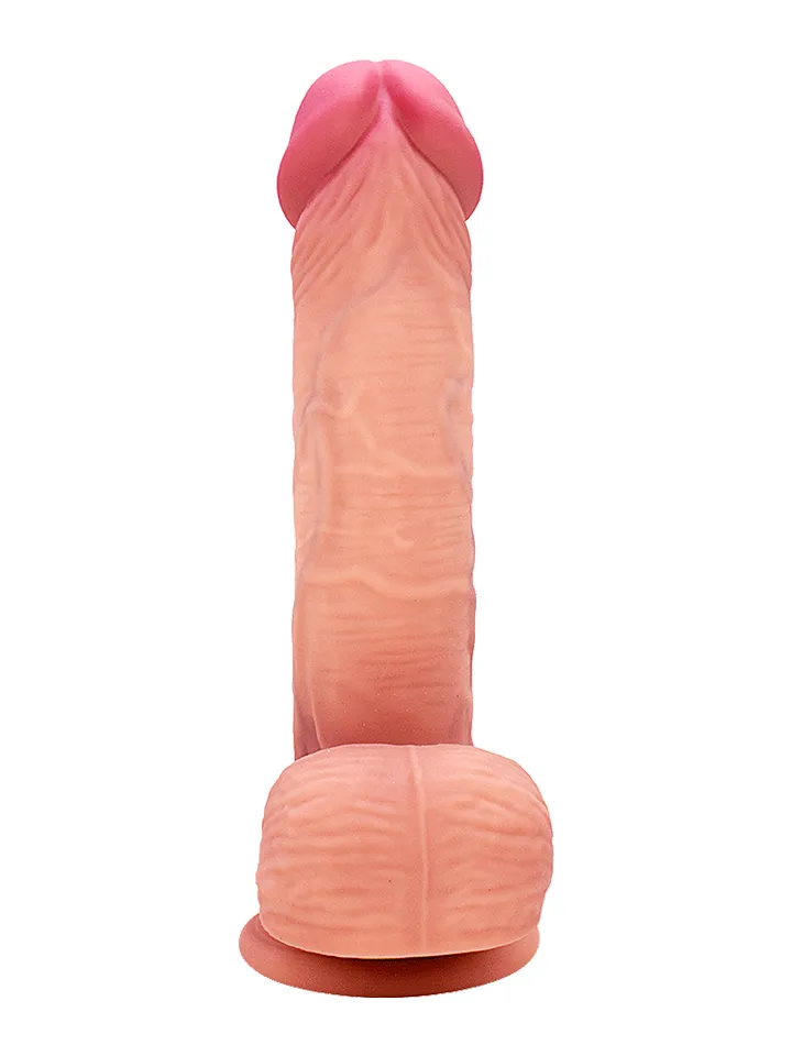 Ultra-Realistic Silicone Dildo With Balls 19 cm - Gyvenimo dildo 2 [full]