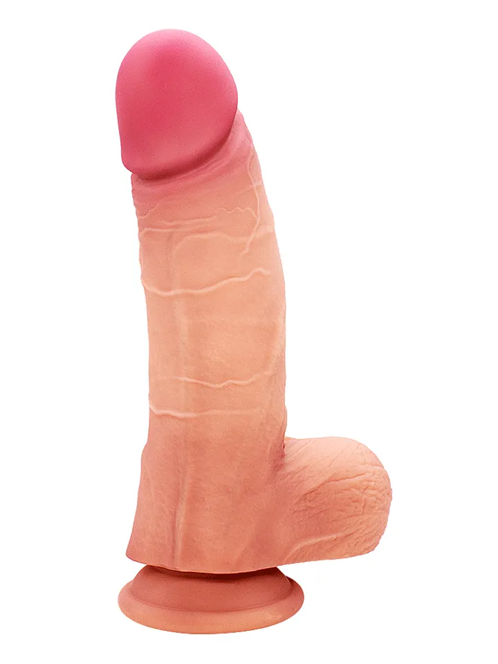 Ultra-Realistic Silicone Dildo With Balls 20 cm - Gyvenimo dildo 1 [full]