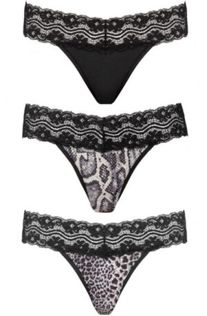 Underneath Jane Thong Set of 3 - Kelnaitės 1