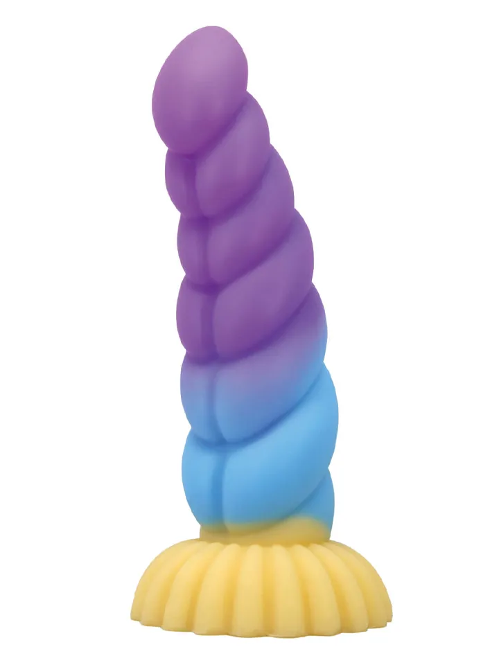 Unicorn Fantasy Silicone Dildo 22 cm - Fantasy dildo 1 [full]