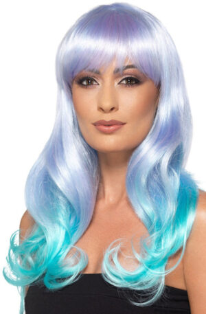 Unicorn Wavy Wig Pastel - Perukas 1