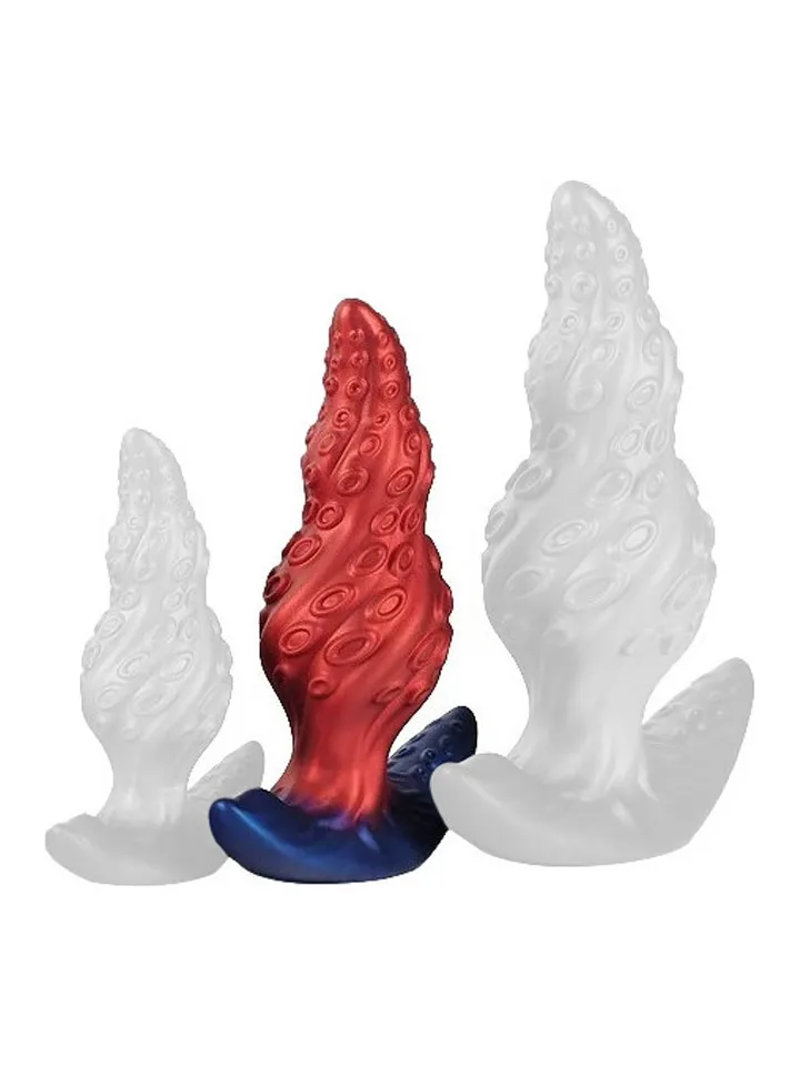 Unicorny Knotak Plug Red 19 cm - XL ButtPug 1 [full]