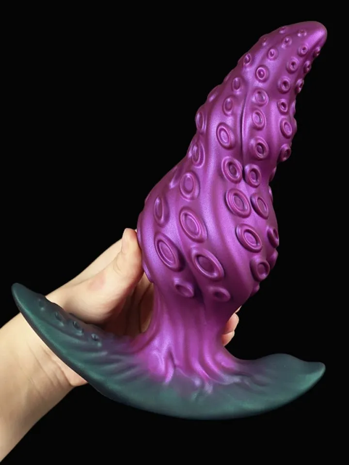 Unicorny Knotak Violet Plug 23 cm - XL ButtPug 2 [full]