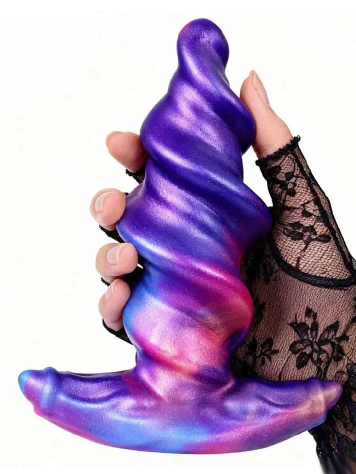 Unicorny Spiraltal Plug 19 cm - XL ButtPug 2 [full]
