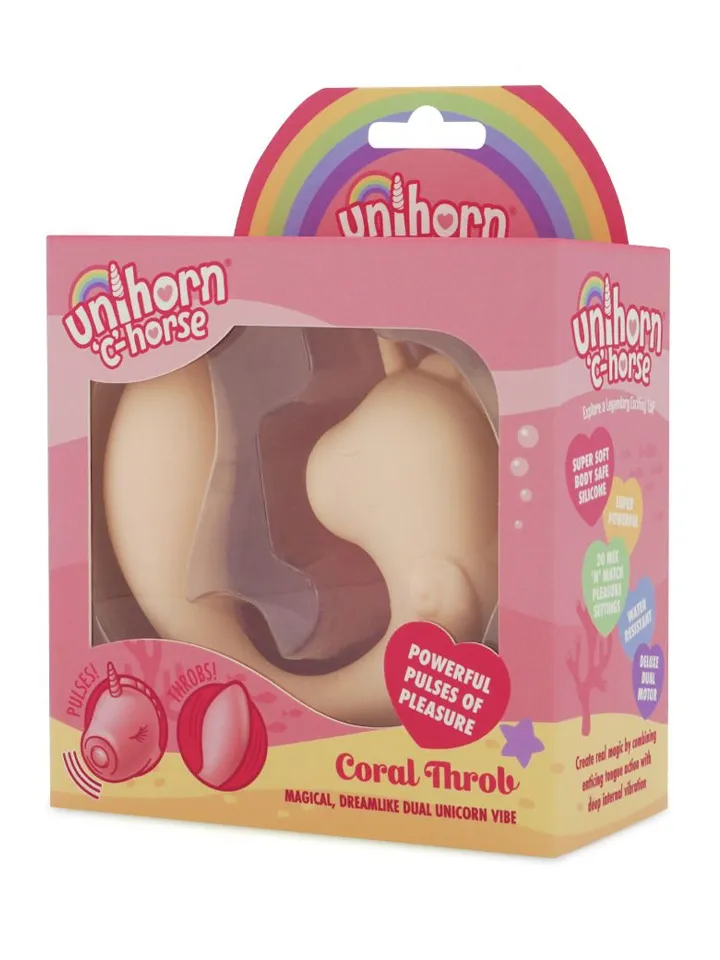 Unihorn C Horse Coral Throb - Klitorinis vibratorius 4 [full]