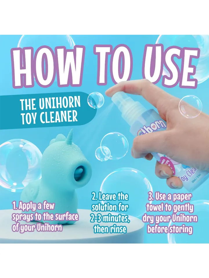 Unihorn Toy Cleaner 100 ml - Sekso žaislų valymas 2 [full]