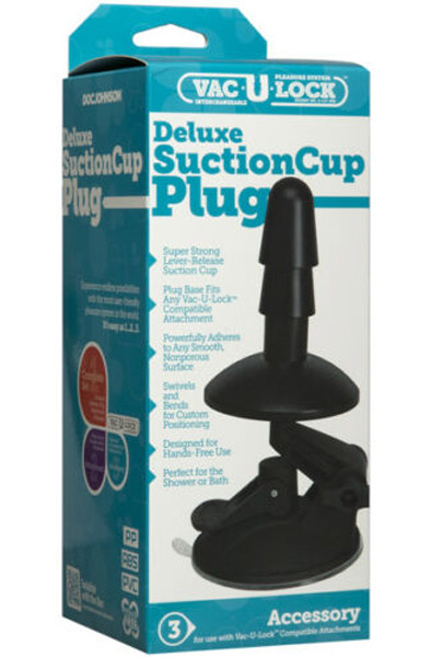 Vac-U-Lock Deluxe Suction Cup Plug - „Vac-U-Lock“ siurbimo kaištis 3