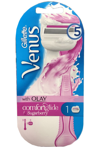 Venus Olay Comfort Glide Sugarberry Razor - „Venus“ skustuvas 2