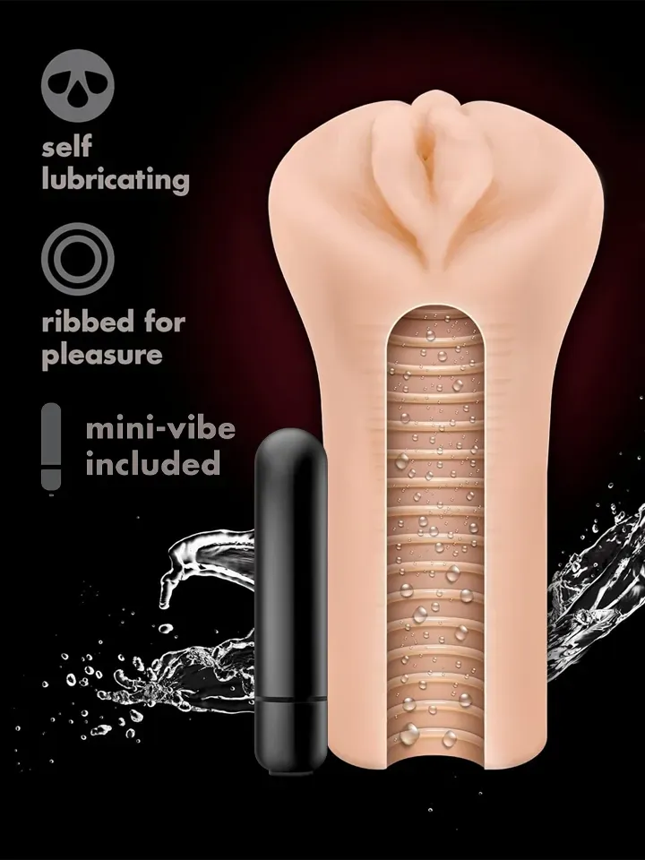 Veronika Soft & Wet Vibrating Stroker - Vibruojantis makšties masturbatorius 1 [full]