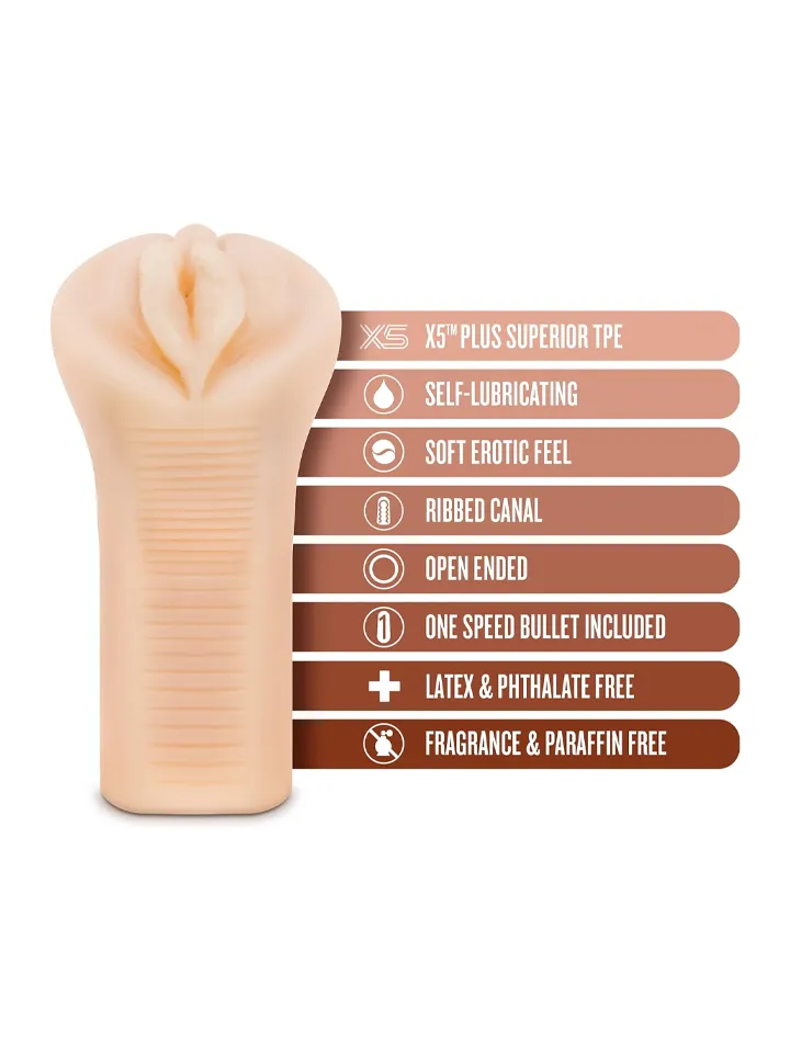 Veronika Soft & Wet Vibrating Stroker - Vibruojantis makšties masturbatorius 3 [full]