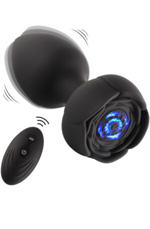 Vibrating Butt Plug With Remote Control - Vibruojantis analinis kištukas 1