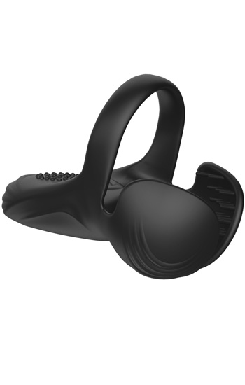 Vibrating Cock Ring With Perineum/Balls Stimulation - Gaidžio žiedas 2