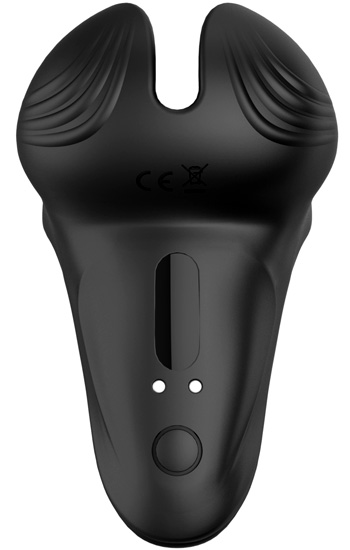 Vibrating Cock Ring With Perineum/Balls Stimulation - Gaidžio žiedas 3