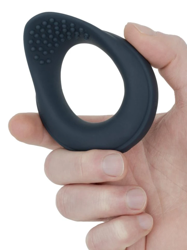 Vibrating Cock Ring With Perineum Stimulation - Vibruojantis gaidžio žiedas 3 [full]