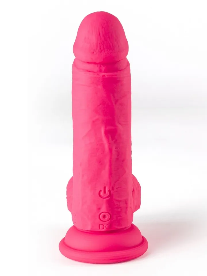 Vibrating Dildo With Remote Pink 16,5 cm - Vibruojantis dildo 2 [full]