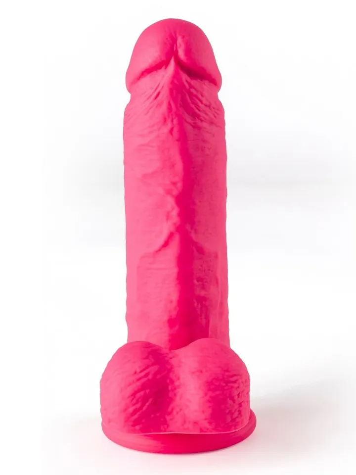Vibrating Dildo With Remote Pink 16,5 cm - Vibruojantis dildo 3 [full]