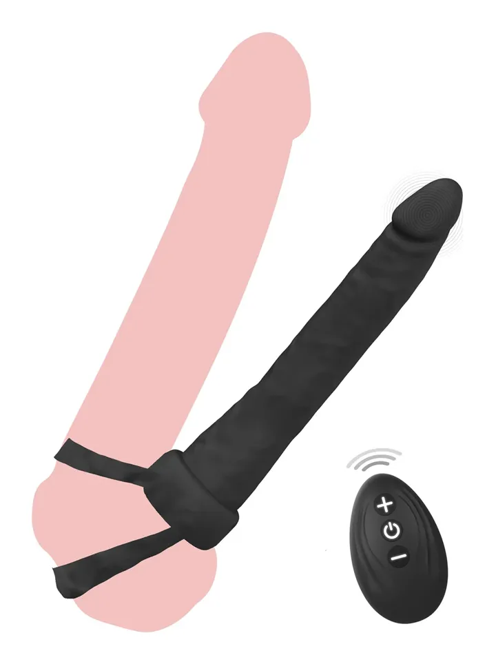 Vibrating Double Trouble Anal Penetrator - Dvigubas skverbtis 2 [full]