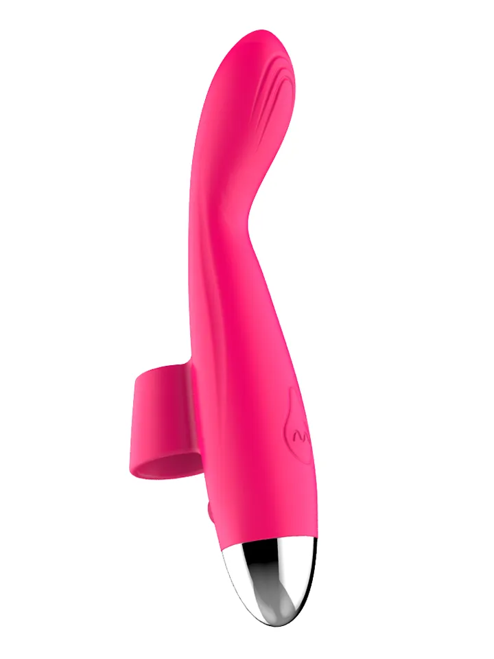 Vibrating Finger Massager Pink - Piršto vibratorius 1 [full]
