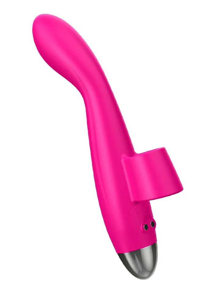 Vibrating Finger Massager Pink - Piršto vibratorius 2 [full]