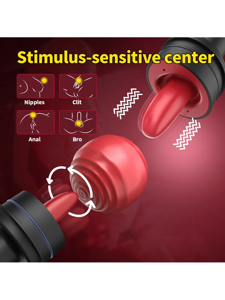 Vibrating & Licking Nip & Clit Sucker - Klitorio siurblys 4 [full]